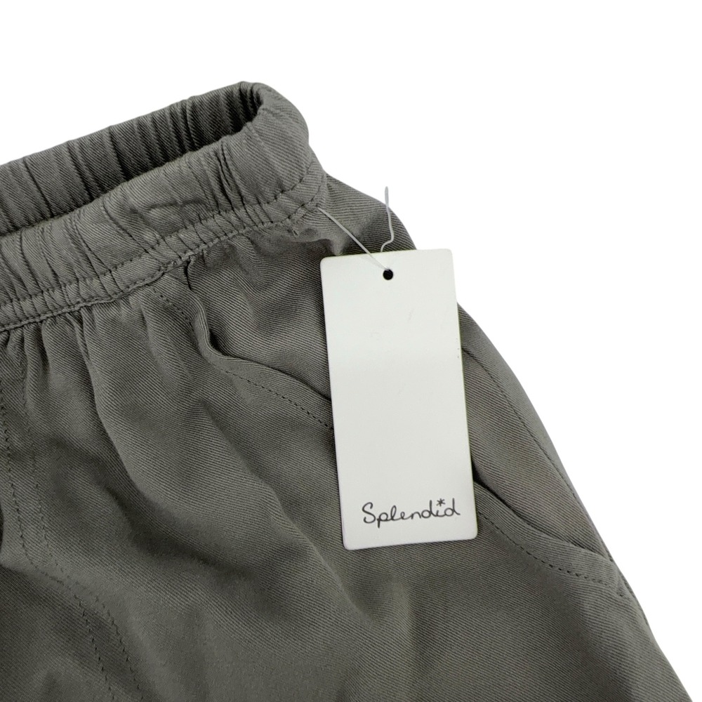 Splendid Shorts Womens Small‎ Olive Green Drawstring Elastic Waist Pocketed NWT - Picture 10 of 14